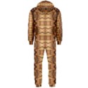 Faux Animal Print Pattern Hooded Jumpsuit (Men)  View2