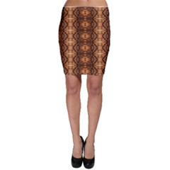 Faux Animal Print Pattern Bodycon Skirts