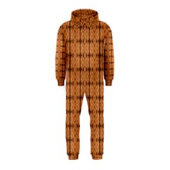 Faux Animal Print Pattern Hooded Jumpsuit (kids)