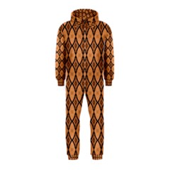 Faux Animal Print Pattern Hooded Jumpsuit (kids)