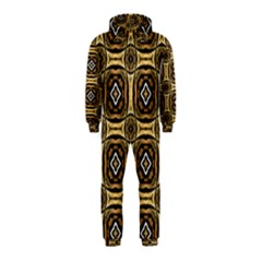 Faux Animal Print Pattern Hooded Jumpsuit (kids)