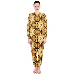 Faux Animal Print Pattern Onepiece Jumpsuit (ladies) 