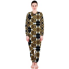 Faux Animal Print Pattern Onepiece Jumpsuit (ladies) 