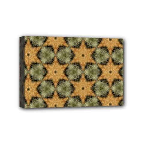 Faux Animal Print Pattern Mini Canvas 6  X 4  by GardenOfOphir