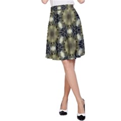 Faux Animal Print Pattern A-line Skirts by GardenOfOphir