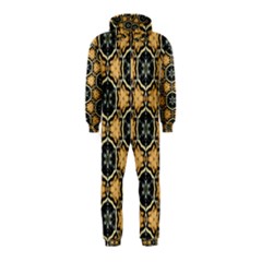 Faux Animal Print Pattern Hooded Jumpsuit (kids)