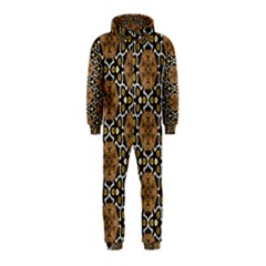 Faux Animal Print Pattern Hooded Jumpsuit (kids)