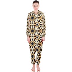 Faux Animal Print Pattern Hooded Jumpsuit (ladies) 