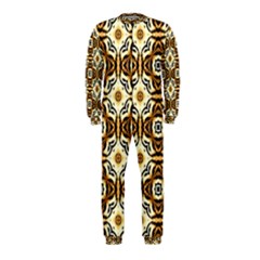 Faux Animal Print Pattern Onepiece Jumpsuit (kids)