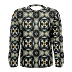 Faux Animal Print Pattern Men s Long Sleeve T-shirts