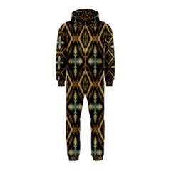 Faux Animal Print Pattern Hooded Jumpsuit (kids)