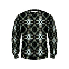 Faux Animal Print Pattern Boys  Sweatshirts