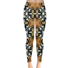 Faux Animal Print Pattern Women s Leggings by GardenOfOphir