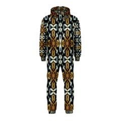 Faux Animal Print Pattern Hooded Jumpsuit (kids)