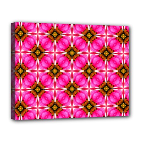 Cute Pretty Elegant Pattern Canvas 14  X 11  by GardenOfOphir