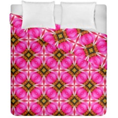 Cute Pretty Elegant Pattern Duvet Cover (double Size) by GardenOfOphir