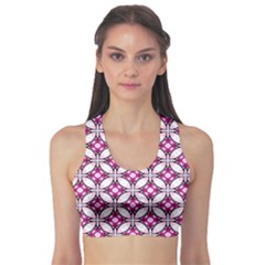 Cute Pretty Elegant Pattern Sports Bra by GardenOfOphir