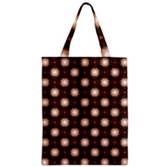 Cute Pretty Elegant Pattern Zipper Classic Tote Bags