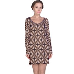 Cute Pretty Elegant Pattern Long Sleeve Nightdresses