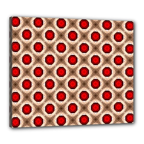 Cute Pretty Elegant Pattern Canvas 24  X 20 