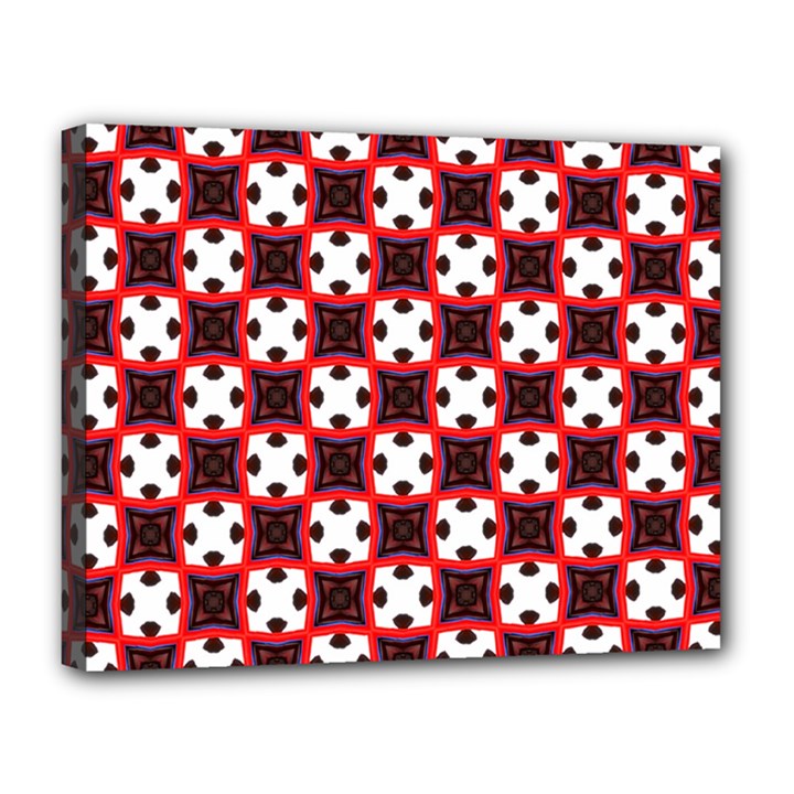 Cute Pretty Elegant Pattern Canvas 14  x 11 