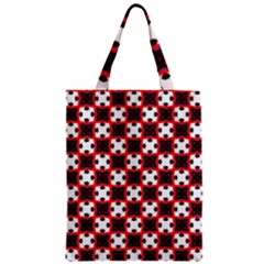 Cute Pretty Elegant Pattern Zipper Classic Tote Bags by GardenOfOphir