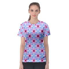 Cute Pretty Elegant Pattern Women s Sport Mesh Tees