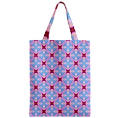 Cute Pretty Elegant Pattern Zipper Classic Tote Bags