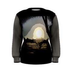 Sunrise Over The Plains Women s Sweatshirts by DeneWestUK