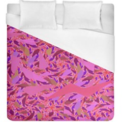 Bright Pink Confetti Storm Duvet Cover Single Side (kingsize)