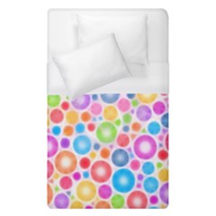 Candy Color s Circles Duvet Cover Single Side (single Size) by KirstenStar