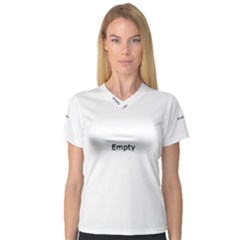 Candy Flowers Women s V-neck Sport Mesh Tee