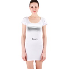 Squares And Other Shapes Short Sleeve Bodycon Dress