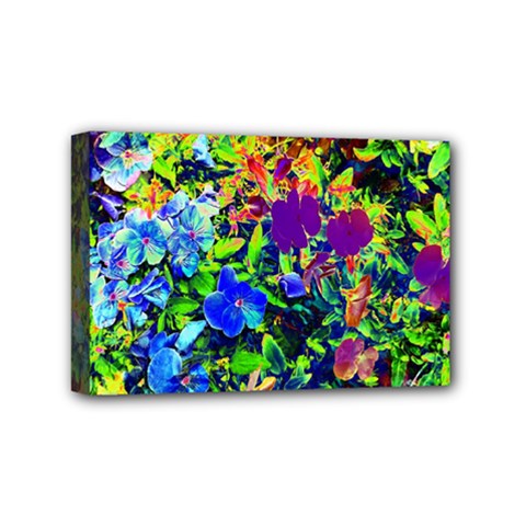 The Neon Garden Mini Canvas 6  X 4 