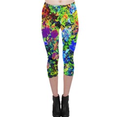 The Neon Garden Capri Leggings