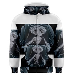 Owl Dark Men s Zipper Hoodies by InsanityExpressed