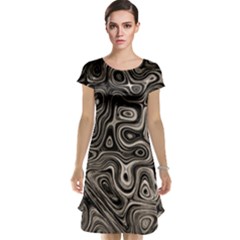 Tile Reflections Alien Skin Dark Cap Sleeve Nightdresses