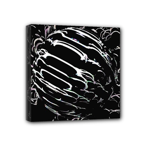 Alien Ball Mini Canvas 4  X 4  by InsanityExpressed