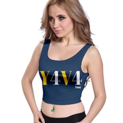 Y4v4 Logo Crop Top