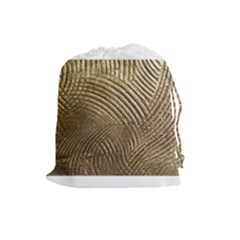 Brushed Gold 050549 Drawstring Pouches (large) 