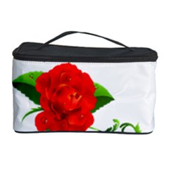 Red Roses Decor Clipart Cosmetic Storage Cases