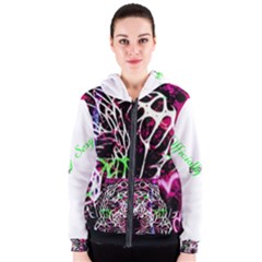 Officially Sexy Panther Collection Pink Women s Zipper Hoodie by OfficiallySexy