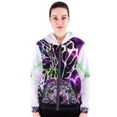 Officially Sexy Panther Collection Purple Women s Zipper Hoodie by OfficiallySexy