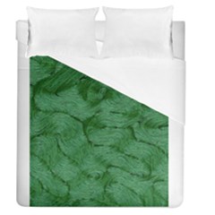 Woven Skin Green Duvet Cover Single Side (full/queen Size)