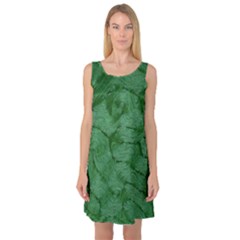 Woven Skin Green Sleeveless Satin Nightdresses