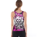 Pink Skull Splatter Tank Tops View2