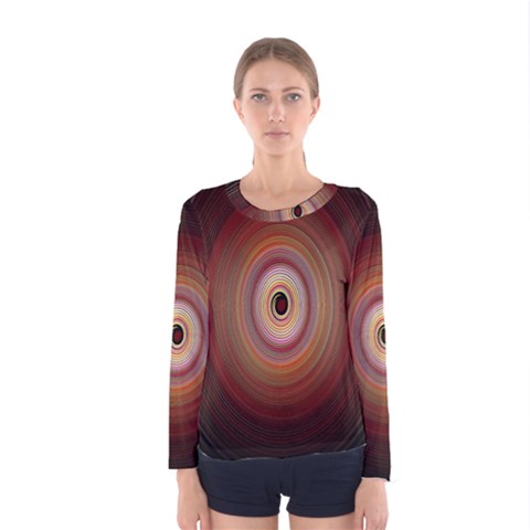 Colour Twirl Women s Long Sleeve T-shirts by InsanityExpressed