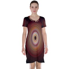 Colour Twirl Short Sleeve Nightdresses by InsanityExpressed