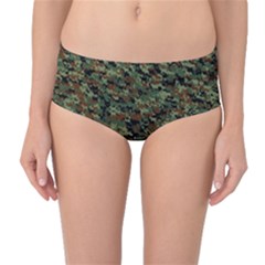 Goatflage Mid-waist Bikini Bottoms