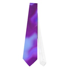 Stormy Pink Purple Teal Artwork Neckties (one Side)  by KirstenStar